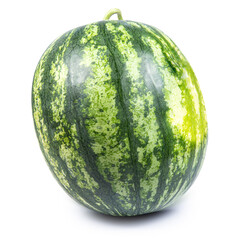 Watermelon fruit isolated on white background
