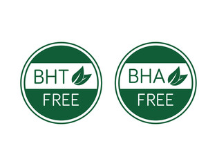 bht, BHA free icons, logo vector illustration 