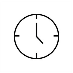 clock icon template which can be used for school themed stuff and more