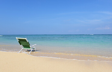 沖縄の美しい海の風景