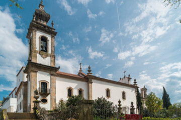 Naklejka premium Museo dos Terceiros. This is the oldest town in Portugal. It is located in the north of the country and is well known for its medieval bridge