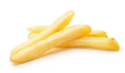 Fototapeta na wymiar french fries on a white background
