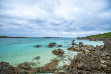 宮古島 シギラビーチの風景