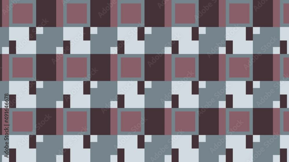 Poster abstract pattern with multicolor geometric shapes. motion graphic background in a flat design with g
