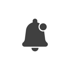 Notification bell vector icon