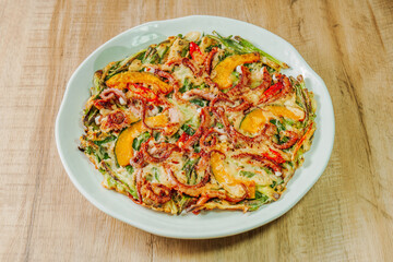 Haemulpajeon, Korean Seafood and Green Onion Pancake