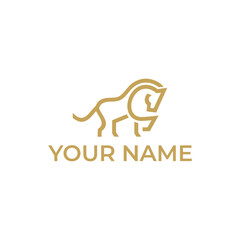 horse logo design vector template Illustration