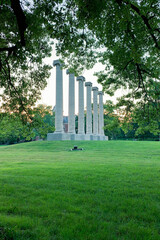 Missouri campus columns