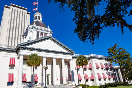 Florida Capitol Building In Tallahassee