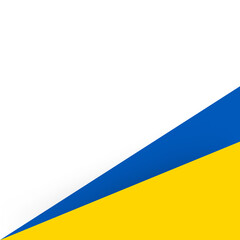 Simple Vector Blank Background, Blue and Yellow, For anything, qoute or other ukraine issue related

