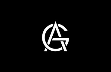Fototapeta 
Letter GA AG Logo Alphabet Design Icon Vector Symbol


 obraz
