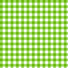 Factory textiles. The cage pattern is green. green and white checkered pattern