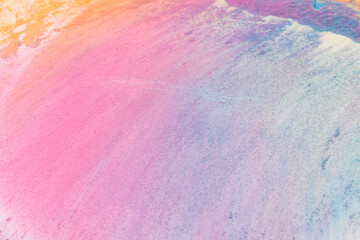 Abstract colorful Happy Holi background. Indian Holi festival of colours. Colorful powder explosion.