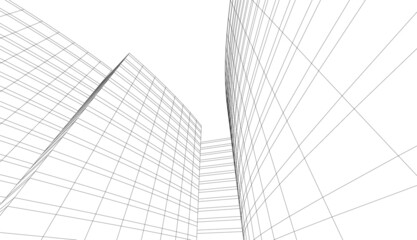 Fototapeta premium abstract architecture background