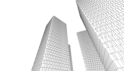 Fototapeta premium abstract architecture background