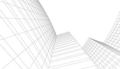 Fototapeta premium abstract architecture background