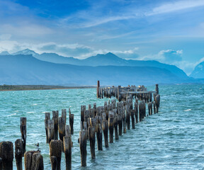 Puerto Natales, city in Chilean Patagonia, Magallanes, Chile