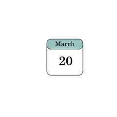 March calendar
