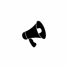 megaphone icon design template illustration vector