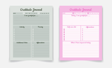 Gratitude journal positivity diary kdp template, Gratitude Notebook, positivity diary, Gratitude Logbook, KDP Interior