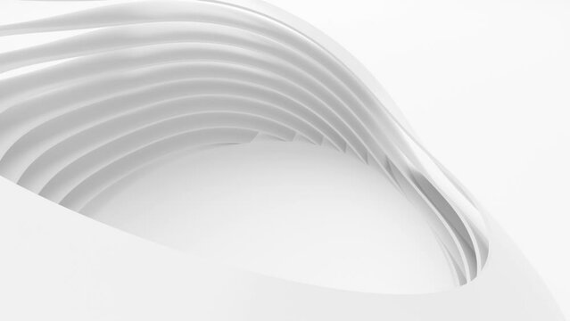 
Abstract white wave and  light gradient color background with dynamic waves.
Digital future technology concept.