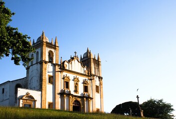 Vista lateral da Igreja do Carmo de Olinda - 2019 - obrazy, fototapety, plakaty