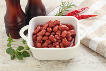 Red bean in tomato sauce