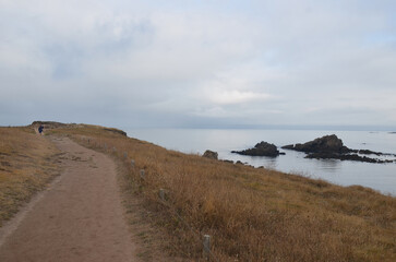 randonnée en côte sauvage
