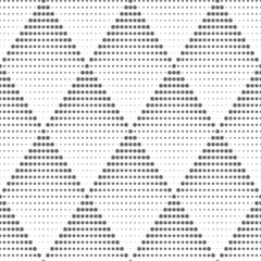 Vector seamless texture. Modern geometric background. Grid of dots.