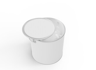 Open Paint Bucket Mockup