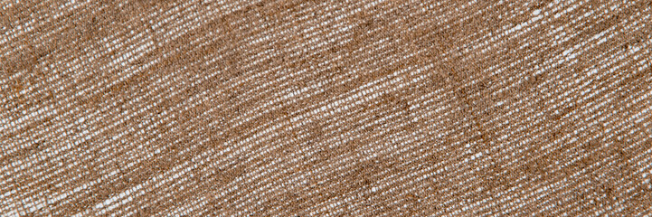 simple linen background: the reverse side of the primed canvas stretched over the frame, close, toning