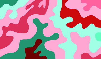 Fototapeta na wymiar Paint streaks, abstract vector background