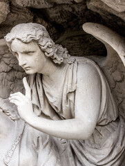 Angel of Death. Suffering and shame