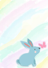 Pasqua biglietto di auguri 