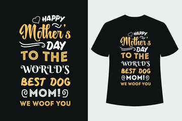 Happy Mother Day T-shirt Design