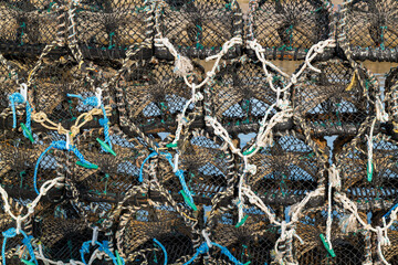 7 March 2023. Hopeman, Moray, Scotland. This is a scene from within the Harbour area of Hopeman with both its leisure and working small fishing boats.