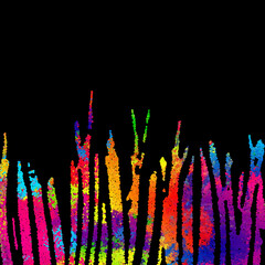 Bright abstract image in a modern style.