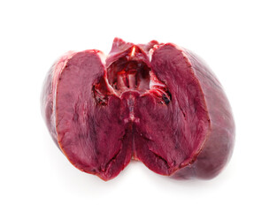 Obraz premium Pork cut heart product.