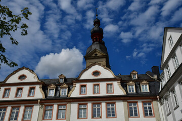 Fototapeta na wymiar Koblenz; Germany- august 11 2021 : city centre