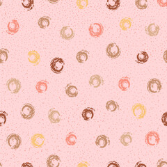 Vector stain spots seamless pattern background. Perfect for fabric, scrapbooking, wallpaper projects.
