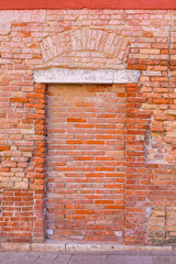 Brick Work Door