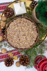Traditional Ukrainian Christmas dish 