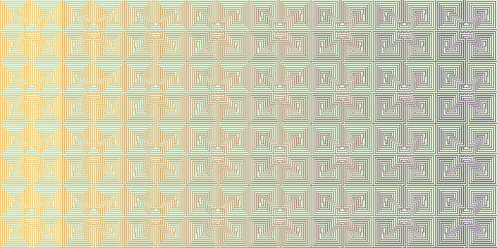 Vector graphic of Seamless abstract geometric pattern in soft rainbow color. Good for watermark background, certificate, banknote, money design, currency, note etc.