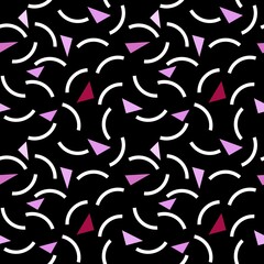 Kids seamless geometric pattern for wallpaper and fabrics and textiles and packaging and gifts and cards and linens