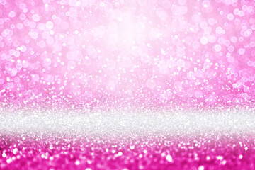 Pink girly birthday princess background or girl diamond jewelry glam glitter - 491705615
