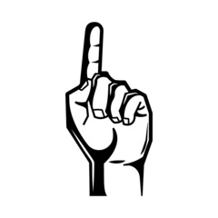 One Finger Gesture Composition