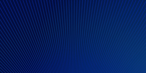 Abstract wave dots in dark background. Technology vector background.