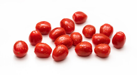 juicy, red cherry tomatoes