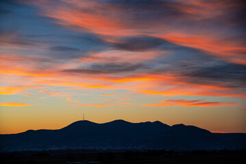 Fototapeta premium Beautiful sunset