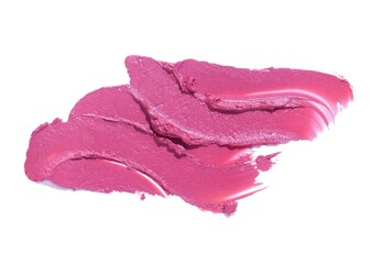 Red pink orange lipstick black background texture smudged